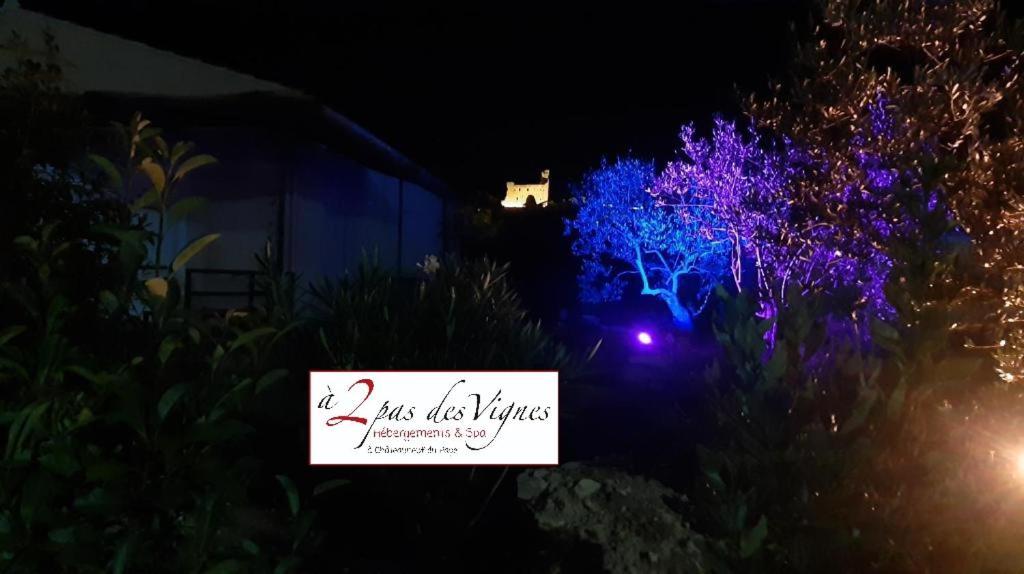 A 2 pas des vignes, hébergements et SPA à Châteauneuf du Pape, maison numéro 6 Châteauneuf-du-Pape Exterior foto