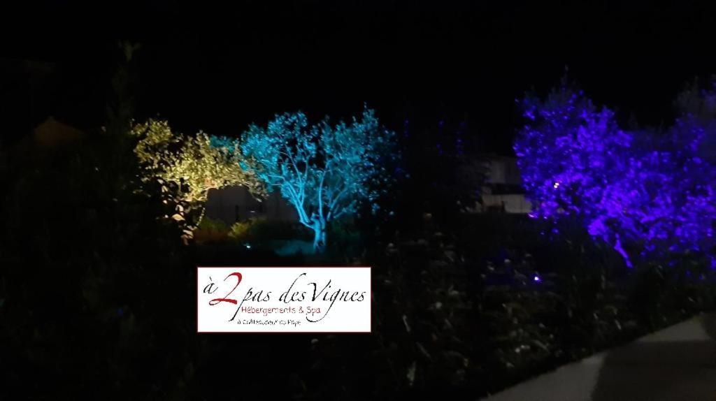 A 2 pas des vignes, hébergements et SPA à Châteauneuf du Pape, maison numéro 6 Châteauneuf-du-Pape Exterior foto