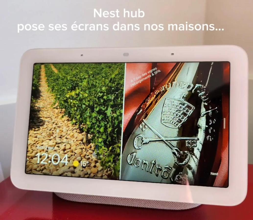 A 2 pas des vignes, hébergements et SPA à Châteauneuf du Pape, maison numéro 6 Châteauneuf-du-Pape Exterior foto