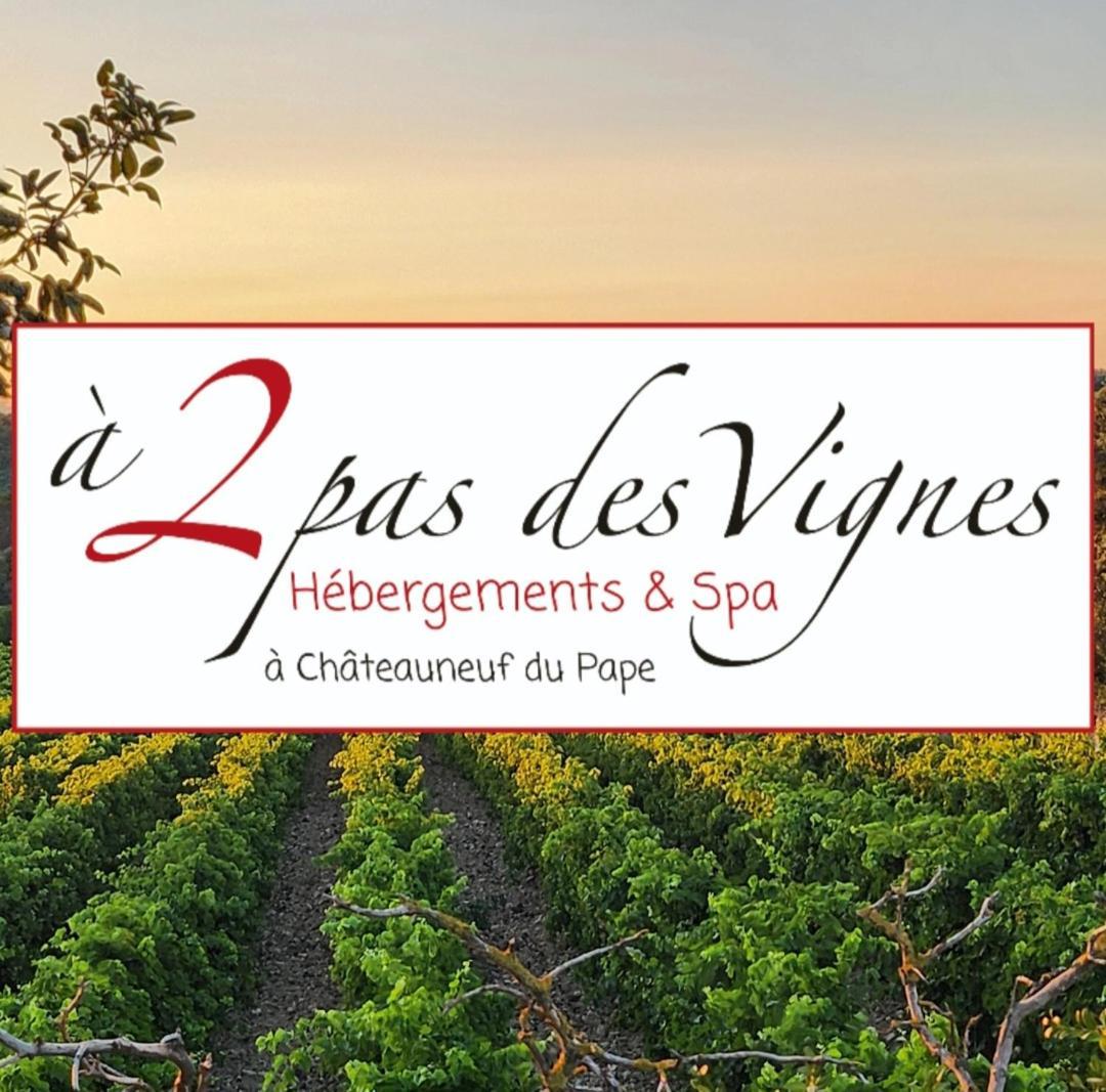 A 2 pas des vignes, hébergements et SPA à Châteauneuf du Pape, maison numéro 6 Châteauneuf-du-Pape Exterior foto